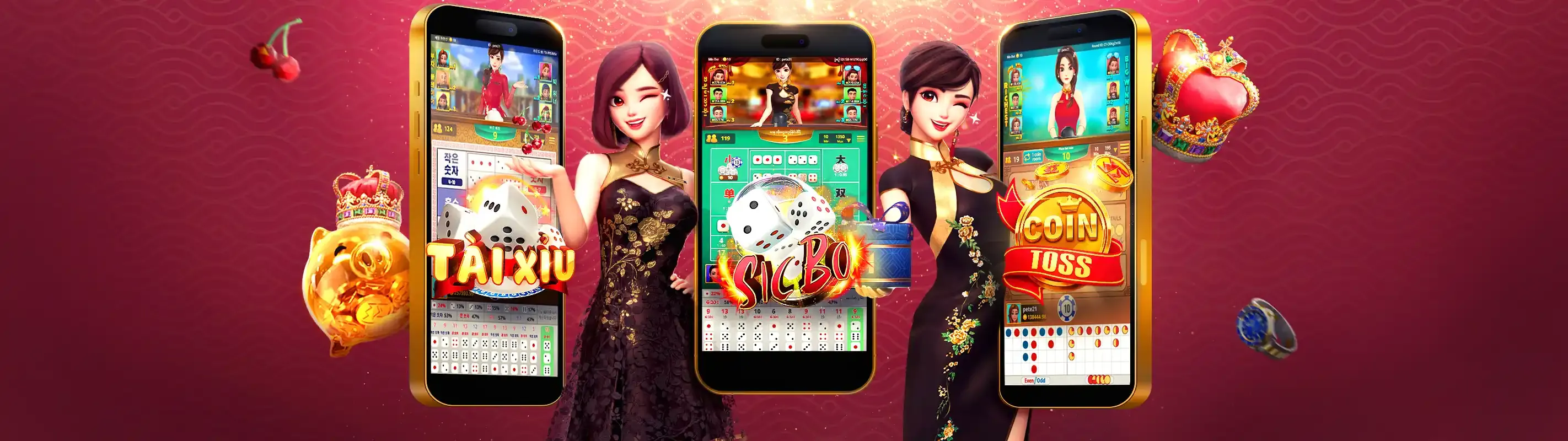 Dealer chia bài tại bàn Baccarat trực tiếp của 188lux